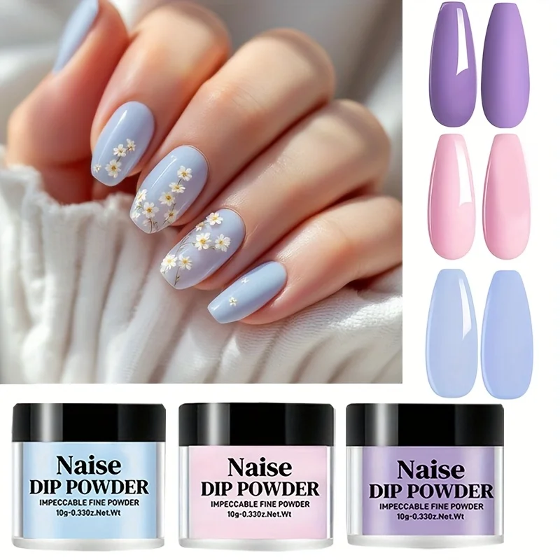 Smalto per unghie estivo in polvere con infusione di macaron, adatto ai principianti, inodore, perfetto per nail art fai da te a casa, affascinante e artistico