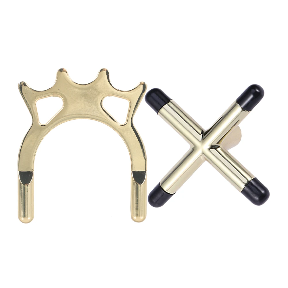 

2pcs Billiard Bridge Cue Head Rack for Pool Stick Accessories with NonSlip Design Smooth Surface Snooker American Table Pool
