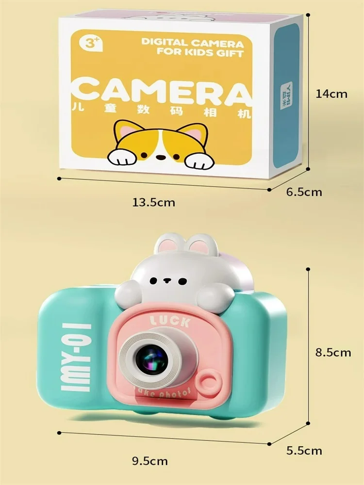 Cámara para niños, juguete de vídeo HD de 1080P, cámara Digital de conejo bonito, juguetes educativos para niños, juguete de fotografía al aire libre, regalos para niños y niñas