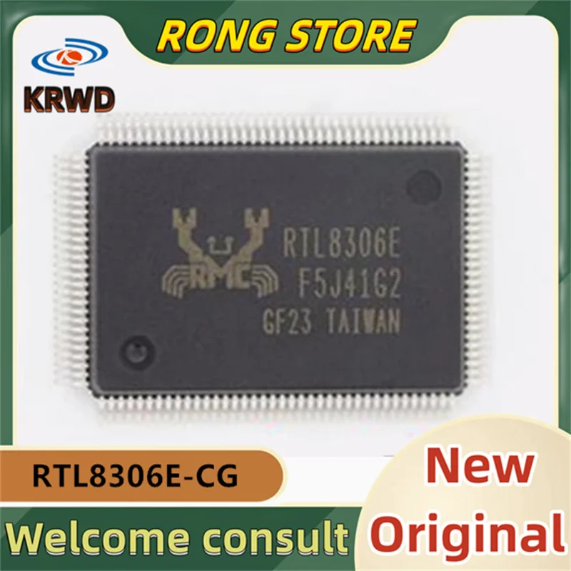 5pcs  RTL8306E New and Original RTL8306E-CG RTL8306 QFP128