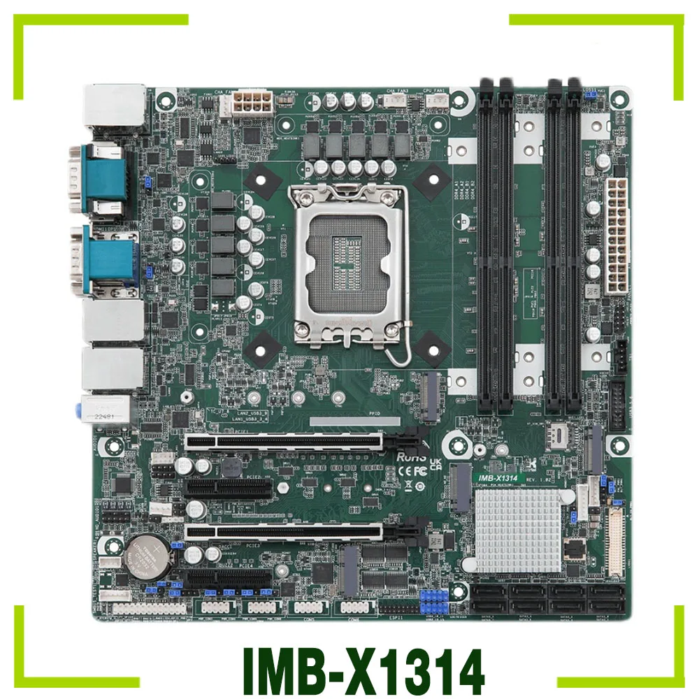 IMB-X1314 For ASRock 12x13 Industrial Motherboard W680 Chipset 1700pin MATX NAS