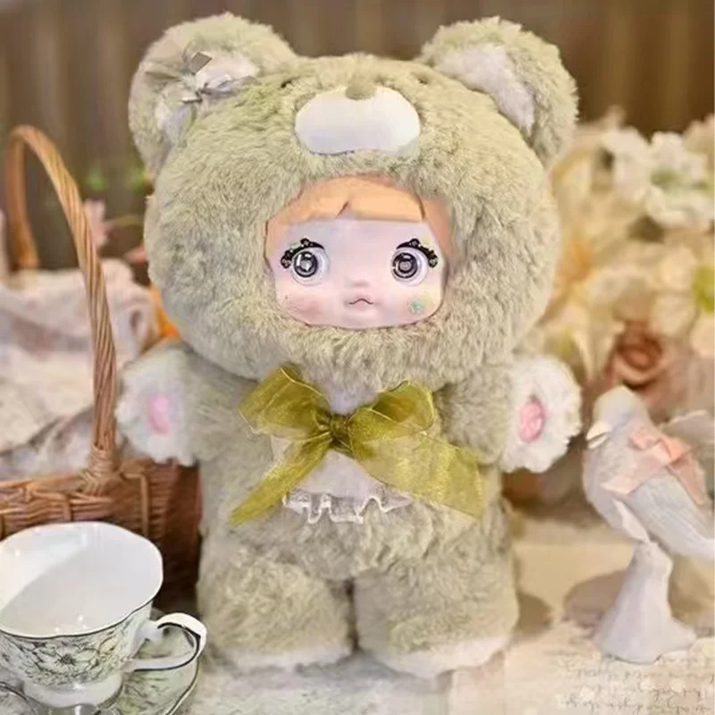 35 سنتيمتر Nommi نموذج لجسم 400% Goodnight Bear سلسلة صندوق أعمى لطيف دمية من الفينيل حقيبة غامضة شخصيات كرتونية دمى قلادة لعبة هدية