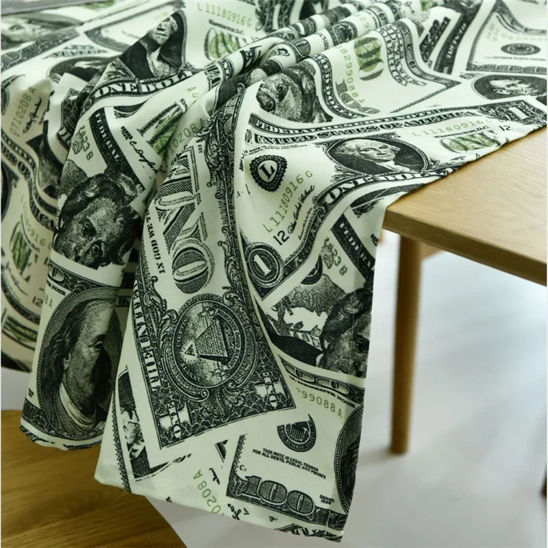 Nordic Style Waterproof Tablecloth Dollar Pattern Rectangular Table Cabinet Kitchen Waterproof Tablecloth For Rectangular Tables