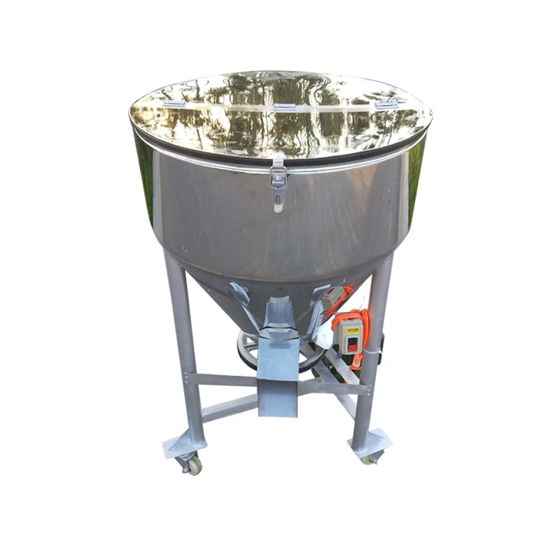 

Feed granule dry powder mixer plastic mixer stainless steel powder mixing seed mixer small breeding equipment