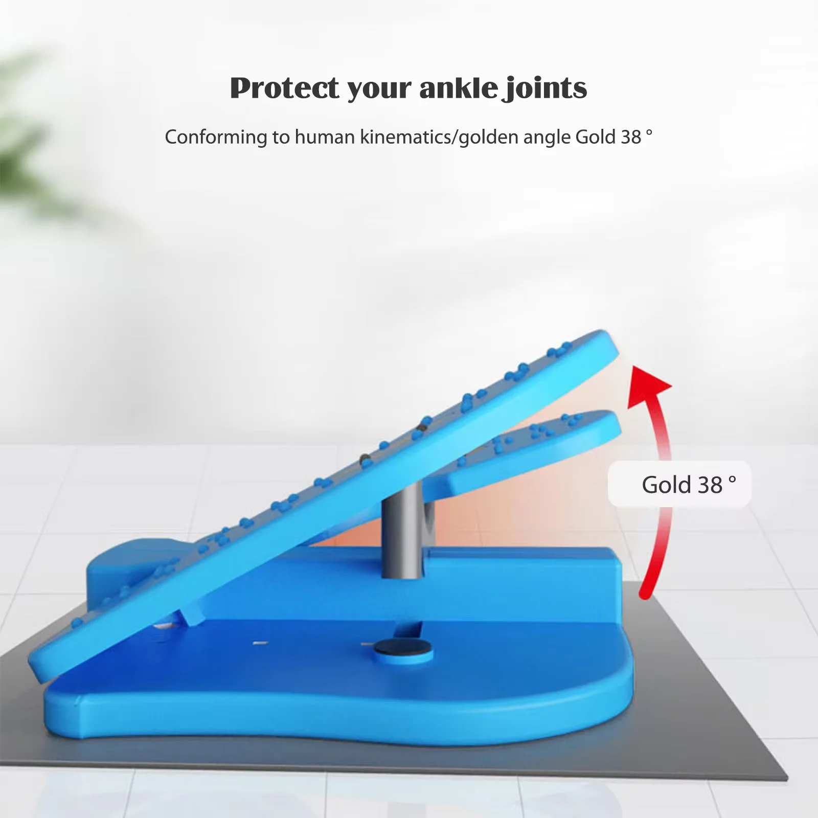 Mini Standing Leg Extension Board Portable Leg Step Fitness Machine Foldable Non Slip Suitable for Home Exercise Equipment