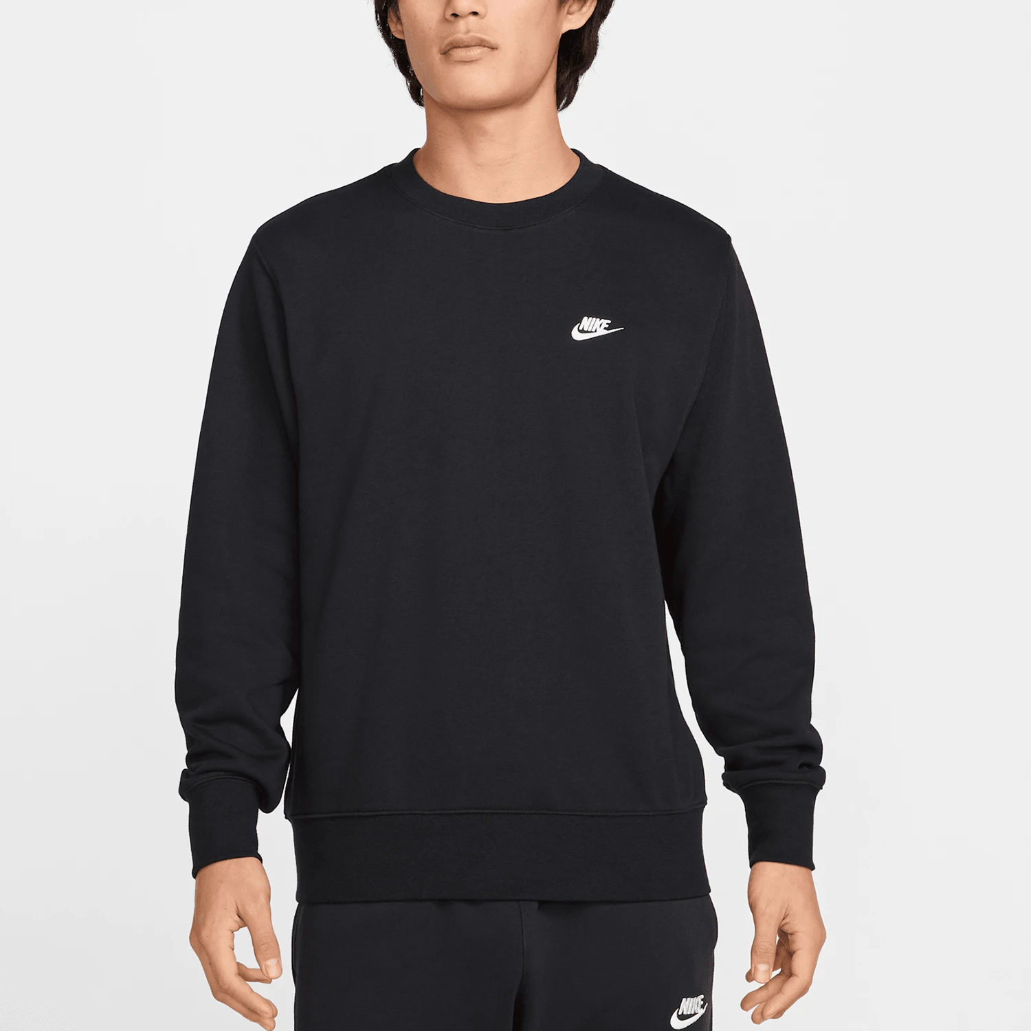 

Nike genuine New Men's Outdoor Embroidered Soft Warm Round-Neck Sweatshirt FN3889-010