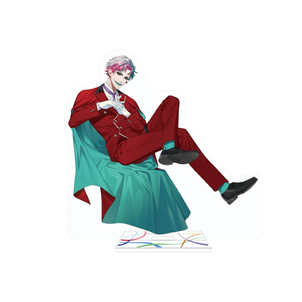 Anime NIJISANJI Shioriha Ruri Joe Rikiichi Sasaki Saku 15CM Acrylic Stand Keychain Cosplay Character Model Desk Decor Gifts