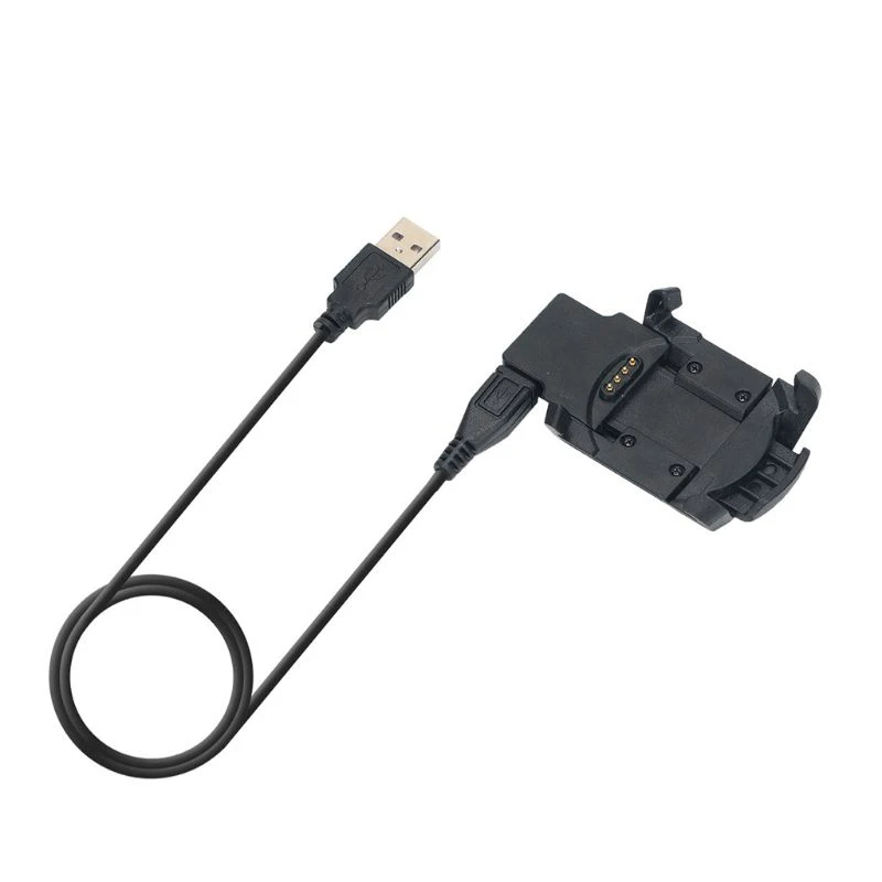 Cabo de carregamento rápido USB, Dock do carregador, Data Sync, Relógio inteligente, Garmin Fenix 3 HR, Quatix 3