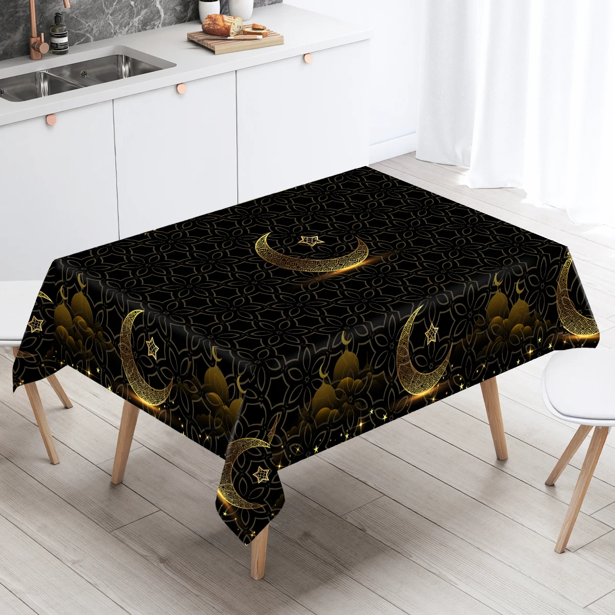 

Eid Mubarak Tablecloth Table Cover Ramadan Decorations For Home 2023 Muslim Eid Mubarak Table Cloths Eid Mubarak Party Supplies