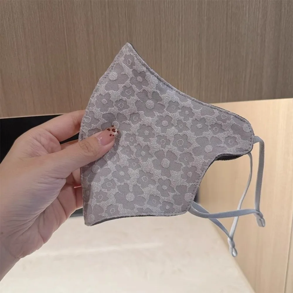 หน้ากากกันลมแบบใหม่ หน้ากากกันหนาวสำหรับผู้หญิง ระบายอากาศได้ดี ลายพิมพ์ ปิดปาก สำหรับฤดูหนาว
