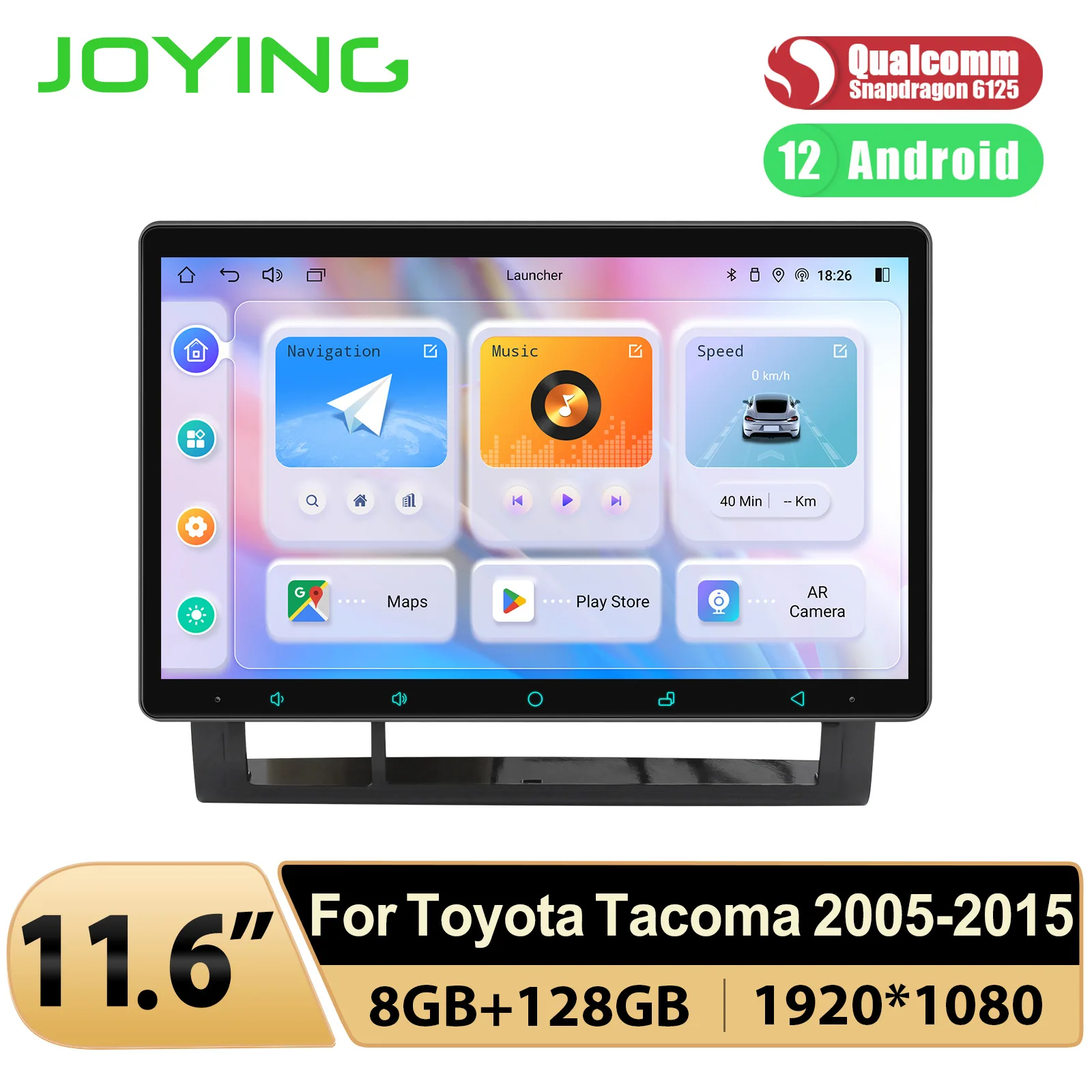 JOYING Plug and Play 11.6