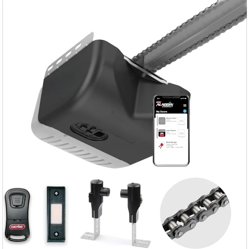 Chain Drive 500 Garage Door Opener With WiFi - Model 1135VM