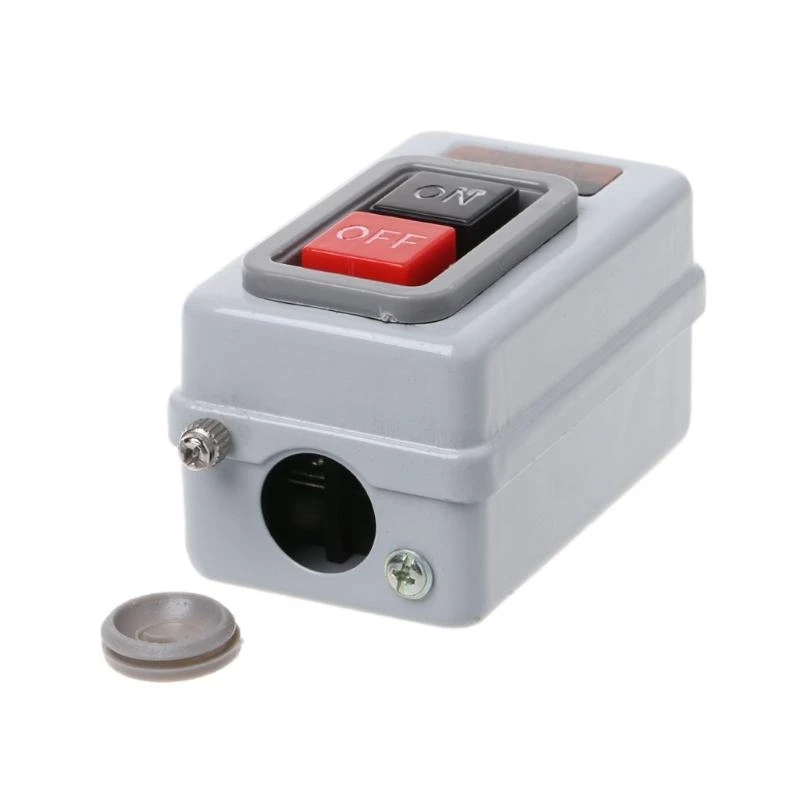 TBSN-315 AC 380V 15A 2.2KW ON/OFF 3 Phase Self-Locking Power Push Button Switch