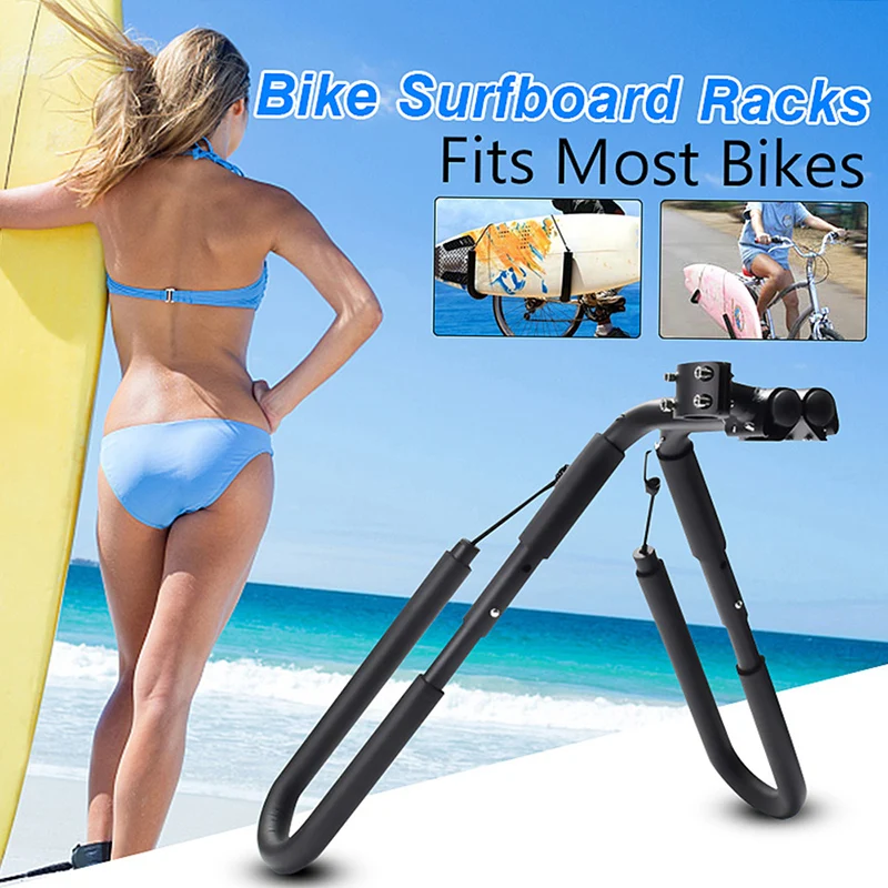 Motorcycle Surfboard Rack to Seat Posts Wakeboard Bike Holder Scooter Moped Surfing Board Carrier Mount Holder Bracket