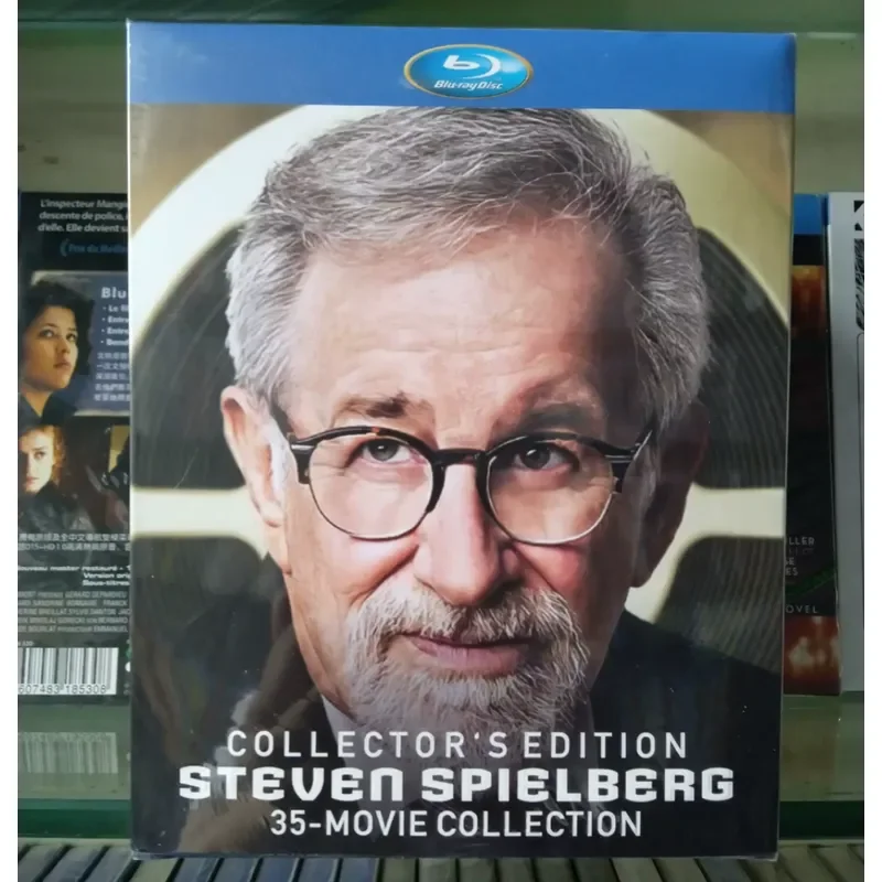 Blu-ray диск: Коллекция классических фильмов Стивена Спилберга, высокое разрешение, домашний кинотеатр, развлекательный подарочный набор