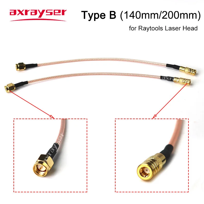 Imagem -02 - Raytools-fiber Laser Head Wsx Sensor Cabo Fio Sma-smb Linha Ttw Máquina de Corte Poderosa Bt230 Bt240 Bm110 Peças Alta Qualidade