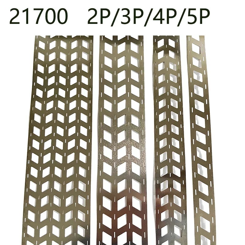 1kg 2P 3P 4P 5P 6P Misaligned Nickel Stript  Nickel Plated Steel Stript for 18650/21700 Lithium Battery Welding 0.15mm Thickness