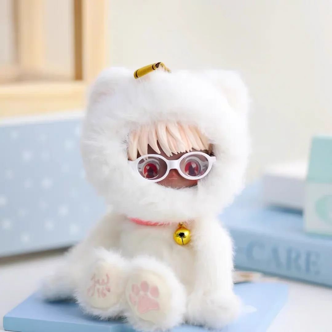 本物の 20 センチメートルパジャマベビービニールブラインドボックストレンディなおもちゃかわいい人形ペンダントギフト装飾トレンディなプレイおもちゃアクセサリーガールギフト