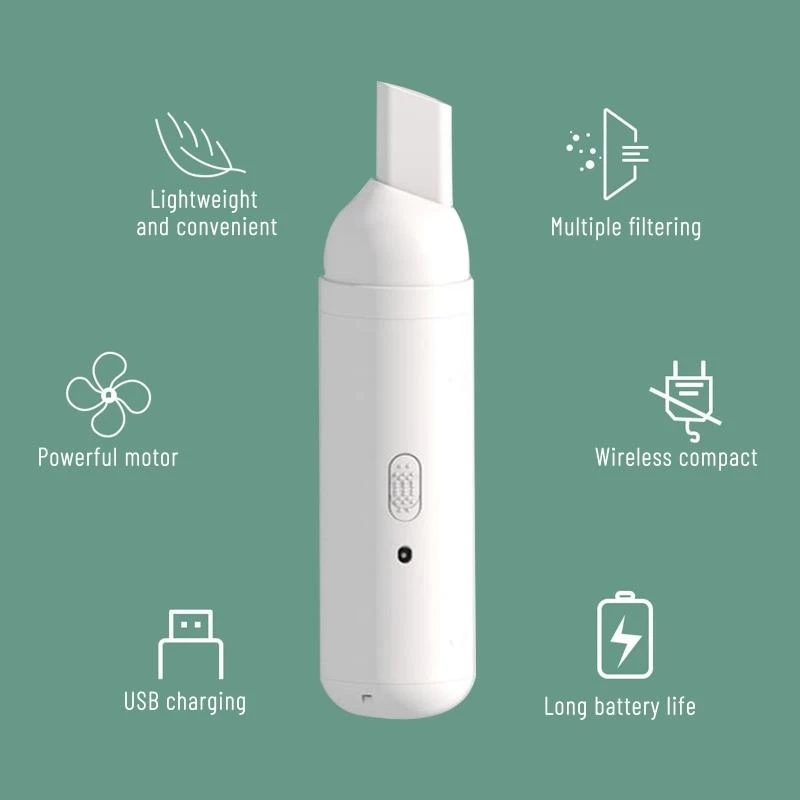 Household Cleaning Supply Portable Durable Keyboard Sofa Vacuum Cleaner for Dust X37A