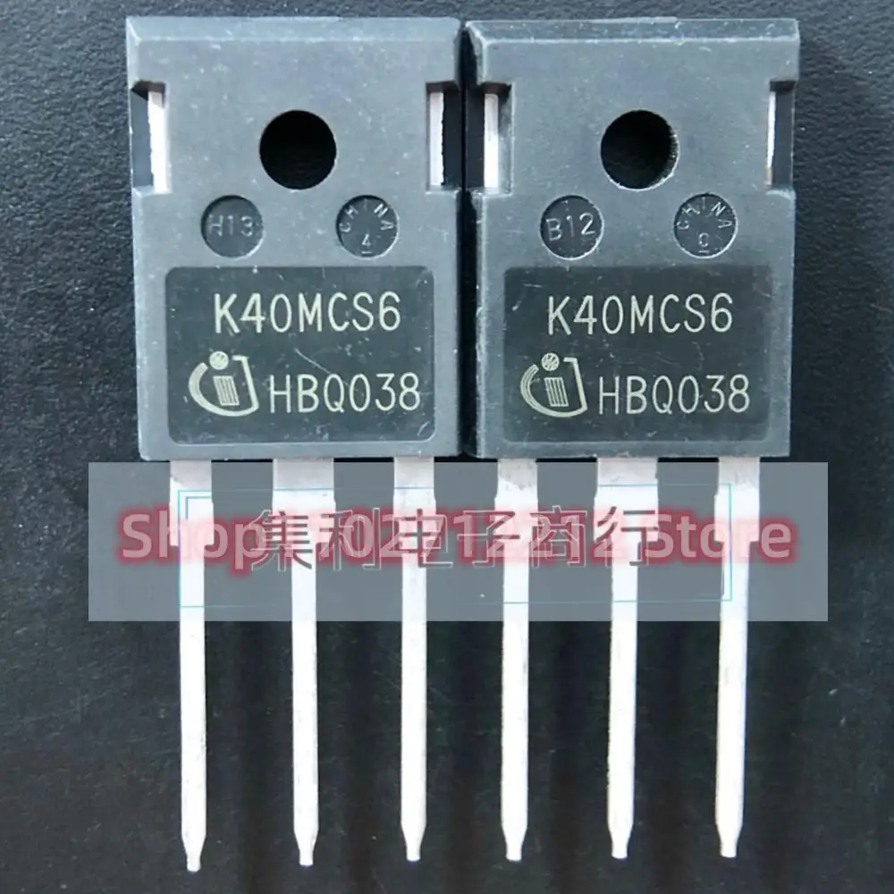 5PCS-10PCS  K40MCS6  IKW40N120CS6 TO-247 1200V 40A IGBT  Imported NEW Original  Best Quality