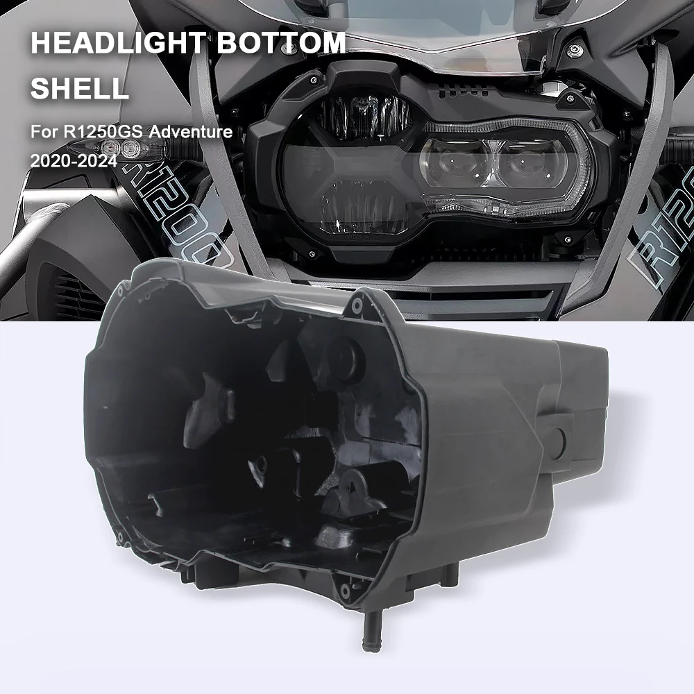 

Motorcycle Headlight Bottom Housing Head Light Shell Accessories For BMW R 1250 GS ADV R1250 1250GS R1250GS Adventure 2020-2024
