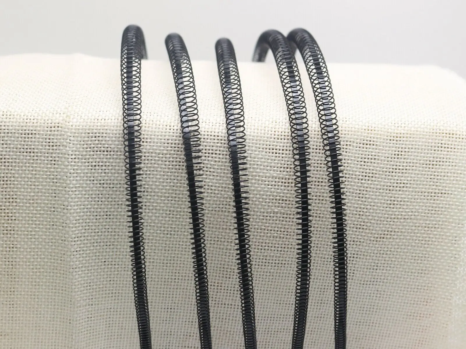 5 Fashion Unisex Headbands Wave Hair Band Metal Wire Black Hoop Hair Accessories