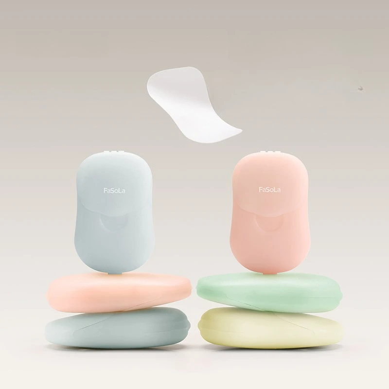 

Portable Disposable Soap Sheets for Outdoor Travel, Household Antibacterial Cleaning, Easy-to-wash Soap Sheets