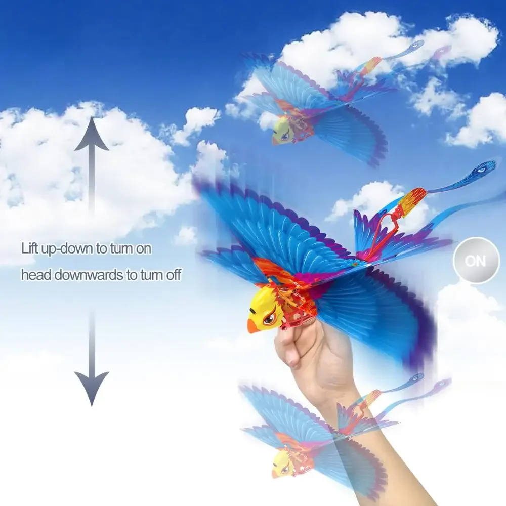 Go Go Bird Giocattolo volante telecomandato Mini elicottero RC Drone-Tech Giocattoli Ali battenti bioniche intelligenti Uccelli volanti per bambini