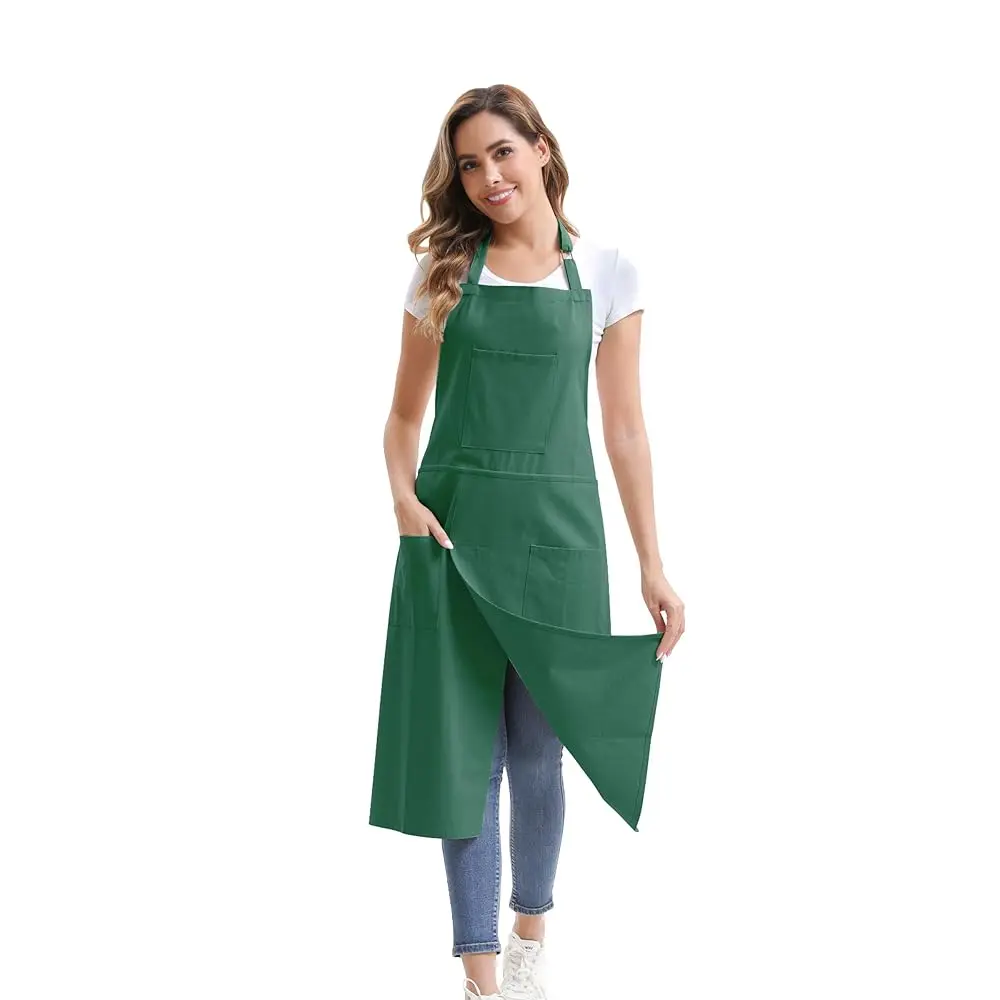 

Фартук для керамиста с раздельными штанинами, длинный, с 3 карманами и регулируемой пряжкой, для работы на гончарном кругу и DIY-проектов