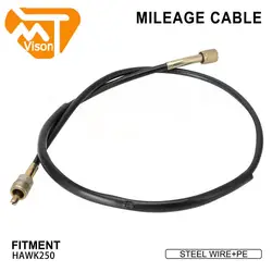 Motorcycle Accessories Mileage Cable Speedometer Kilometer Mileage Wires Line For HAWK250 HAWK 250 Dirt Pit Bike