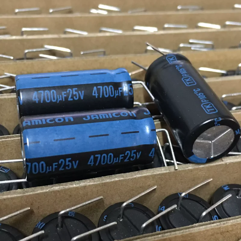 10pcs Brand new original Jamicon UK music fax 4700UF 25V fever filter electrolytic capacitor