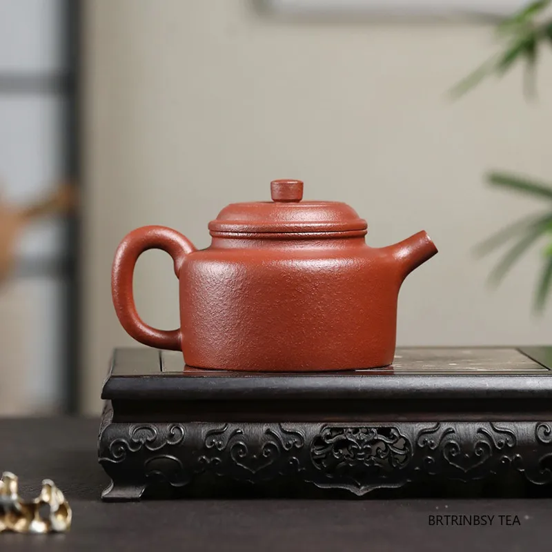 220ml Chinese Yixing Purple Clay Teapot Handmade Household Tea Pot Beauty Tea Infuser Kettle Zisha Teaware Tea Set Accessories