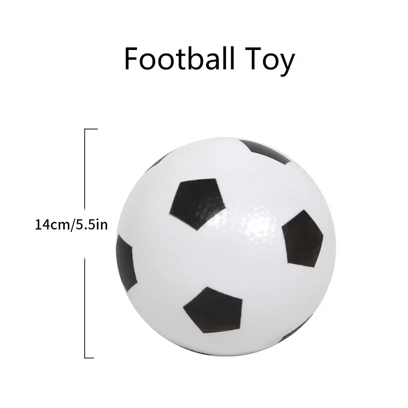 14cm Children Mini Basketball Football Soccer Toy Pump Inflator Kids Indoor Outdoor Games Parent-Child Entertainment Sports Ball