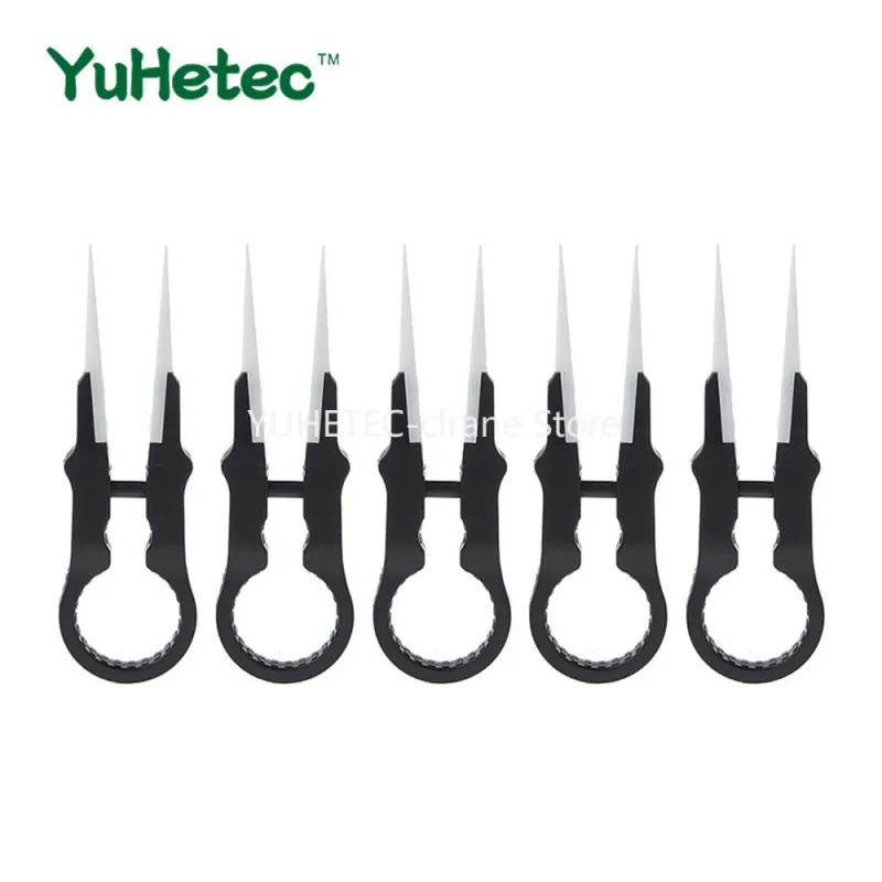 Yuhetec-Pinças de Nylon e Cerâmica, Ferramenta Anti-corrosão, Resistente a Alta Temperatura, DIY Wire, Reconstruindo RBA RDA Tanque RDTA