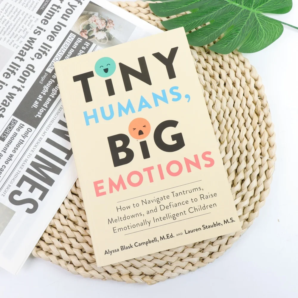 Big Emotions Parenting Guide Book, 14x21cm Emotional Intelligence & Family Communication Handbook, Tantrums Meltdowns Behavior S