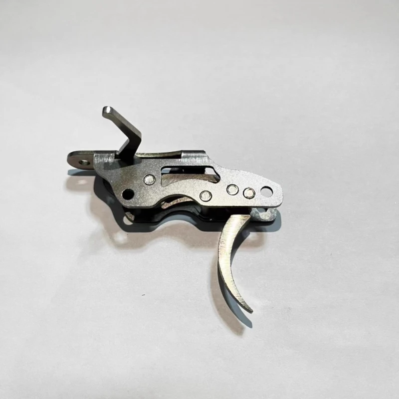 Diving Teak Wood Speargun Trigger Fishing Hunting Gear Shark Fin Fish Arrow Machine Base DIY Speargun Stainless Steel