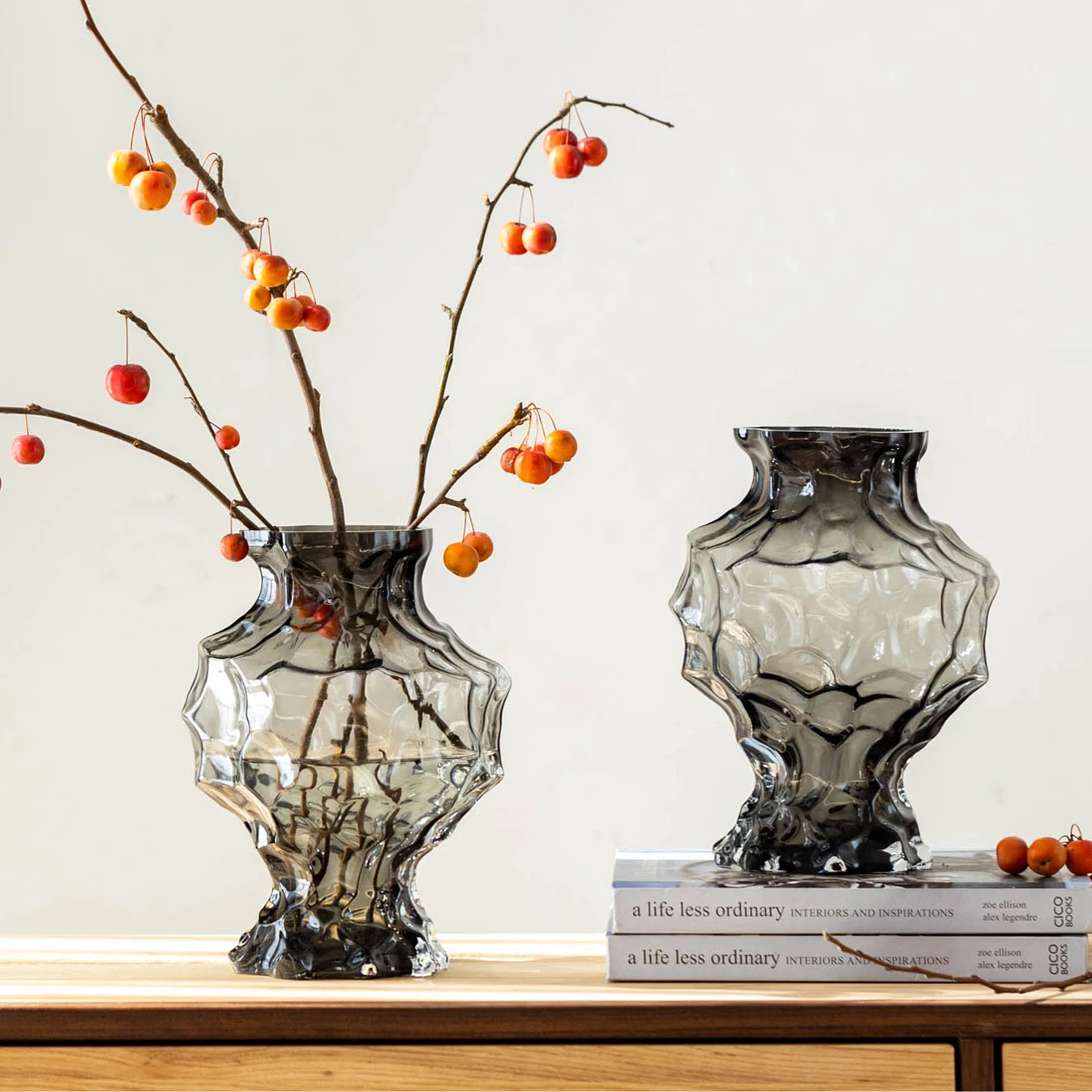 

Creative Vase Glass Highend Transparent Water Cultivated Flower Ornament Living Room Desktop Decoration Hydroponic Flower Device