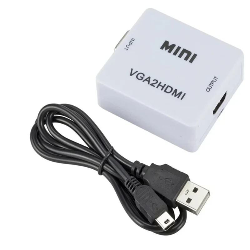 

Mini HDMI to VGA converter Adapter HDMI to 2VGA AV converter AV to VGA HDMI Audio Adapter VGA to HDMI AV converter Adapter