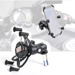 Motorcycle GPS Navigation Frame Phone Holder Mount Bracket Triple Tree Stem Yoke Center for BMW S1000RR 2010-2018