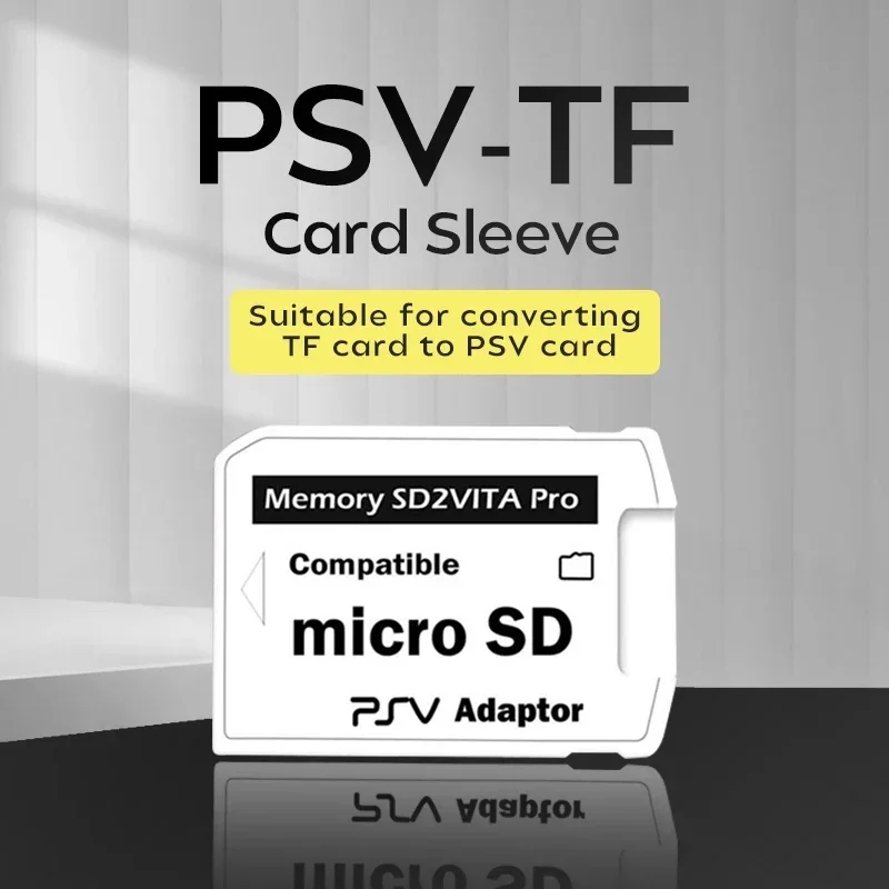 

For PS Vita Memory TF Card Version 6.0 SD 2VITA Game Card Slot PSV 1000 2000 Adapter 3.65 System Micro Memory SD Card