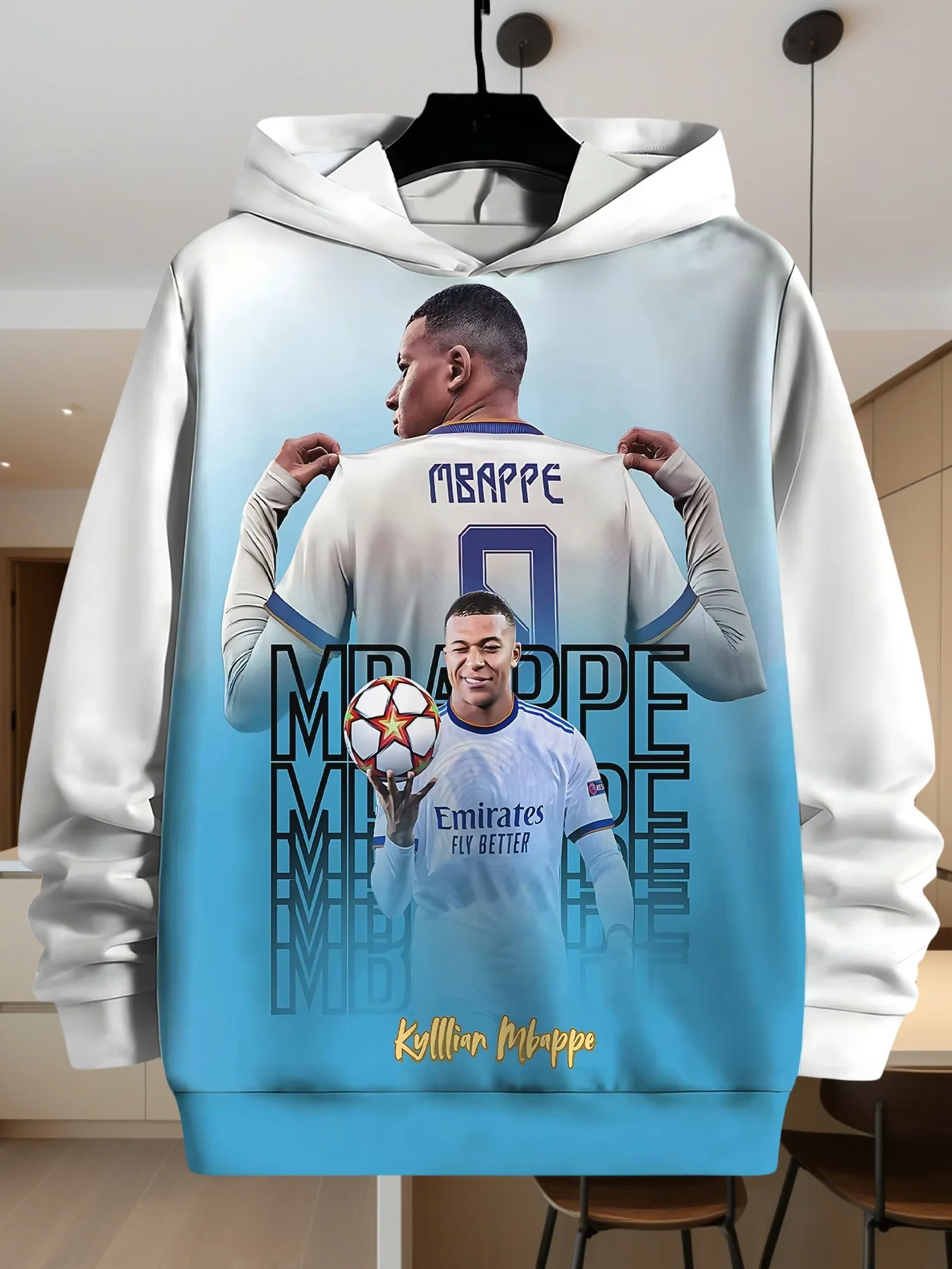 3D Printed All-Football Star Kylians M-mbappes Season Kids Casual Sweatshirts Cool Pullover Top Clothes Boys Girls Hoodies