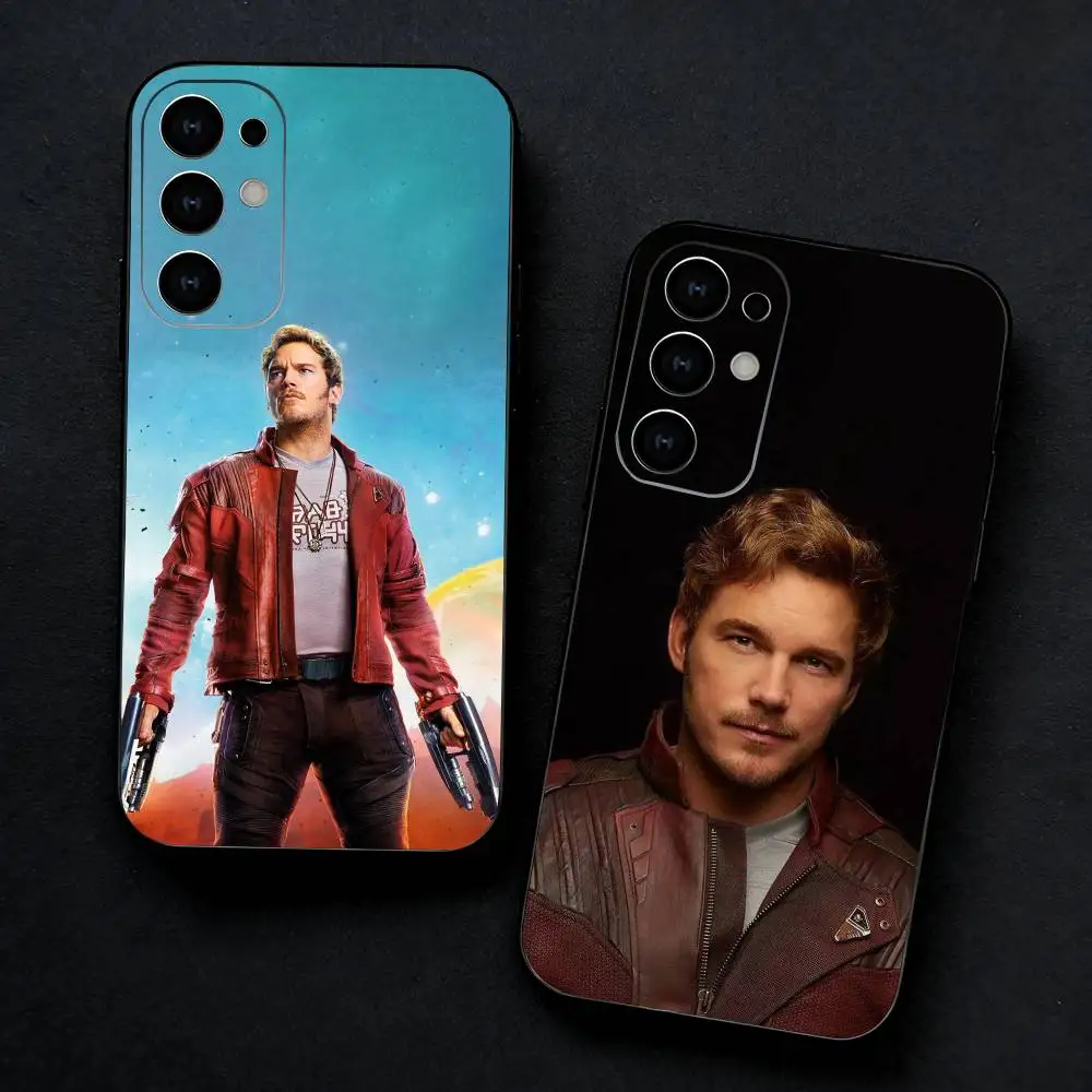 

Actor C-Chris P-Pratt Phone Case For Samsung S25,S24,S23,S22,S21,S20,Plus,Fe,Lite,Others Black Cover