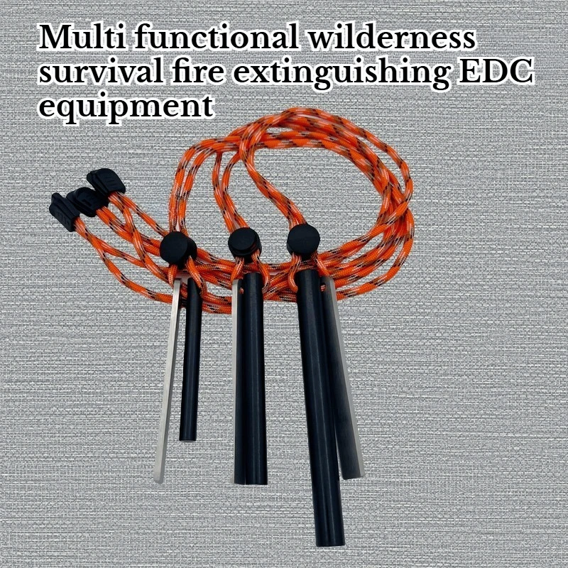 

Wilderness Survival Fire Stick EDC Outdoor Camping Hiking Easy Access To Fire Backup Ignition Survival Equipment