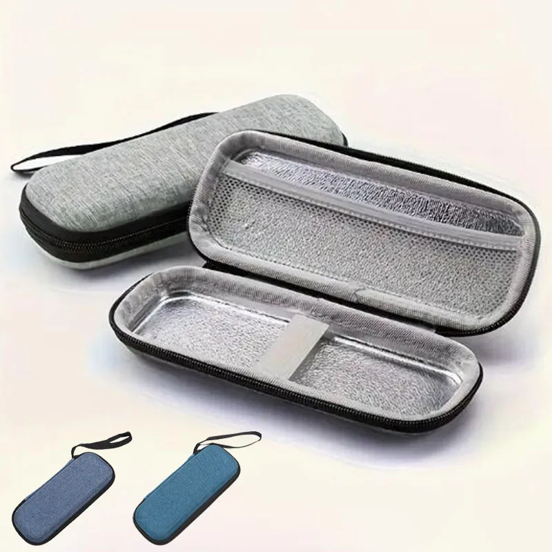 

Male Shaver Storage Box Waterproof EVA Razor Travel Case Mesh Pocket Shaver Bag Protective Case Shaver Zipper Travel Box