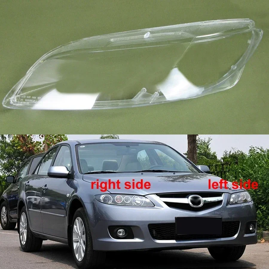 

For Mazda 6 M6 2003-2015 Front Headlight Cover Headlamp Shell Transparent Lens Lamp Shade Replace The Original Lampshade