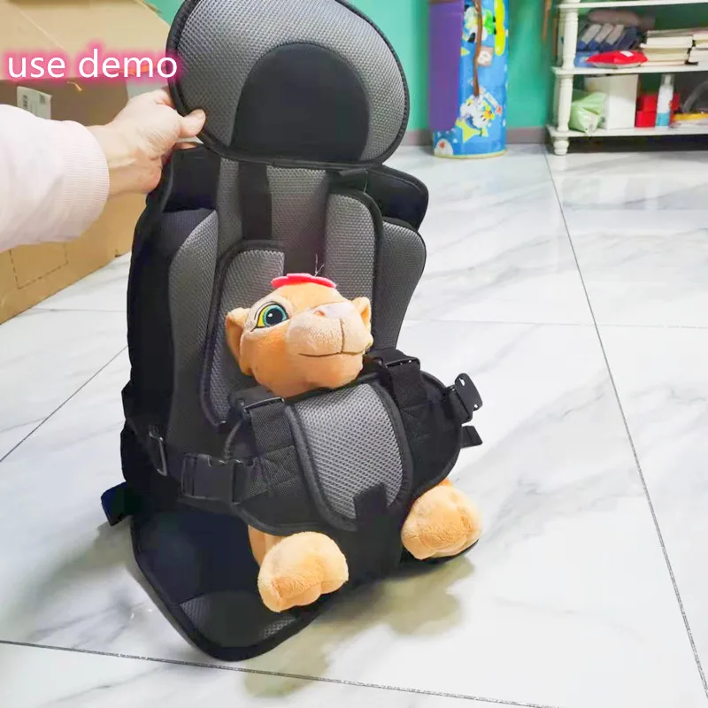 Portable Fold Child seat cushion Car chair Child safety seat Simple style Baby car seat Fixed child Dining table/Bed Multipurpos