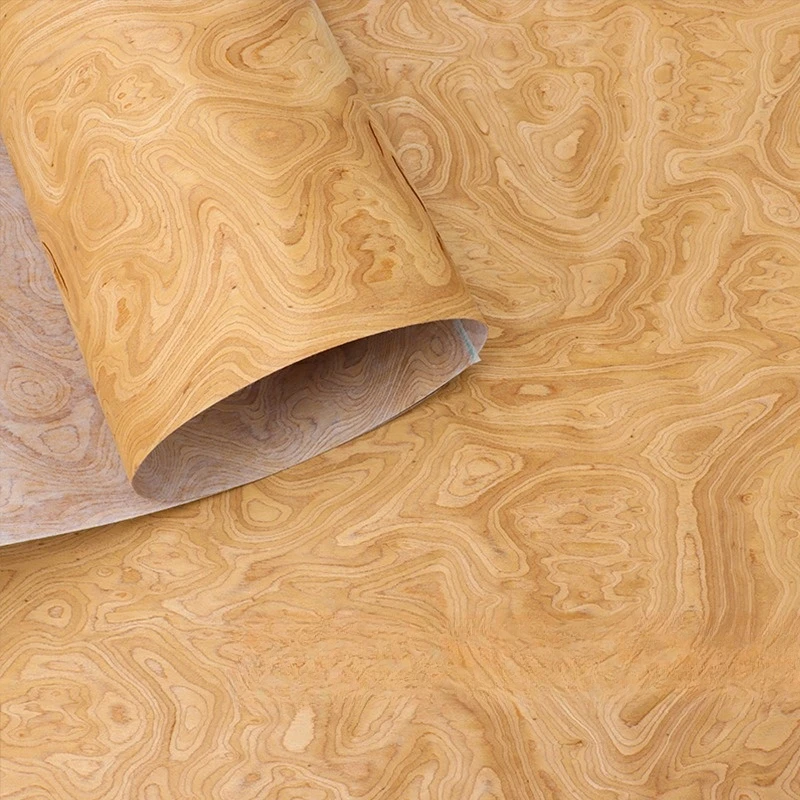 قشرة خشبية هندسية من Elm Burl مقاس 58 × 250 سم لتعزيز الأجهزة الداخلية والأثاث وألواح الحائط والمشروعات الزخرفية #6