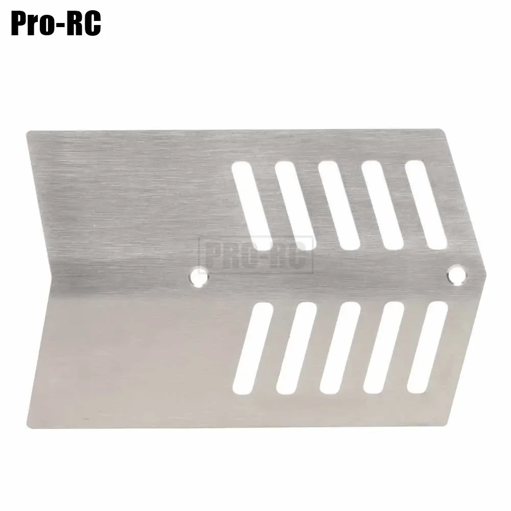 1 zestaw pancerz ze stali nierdzewnej osłona podwozia płyta podwozia dla ARRMA 1/8 NERO 6S BIG ROCK AR106017