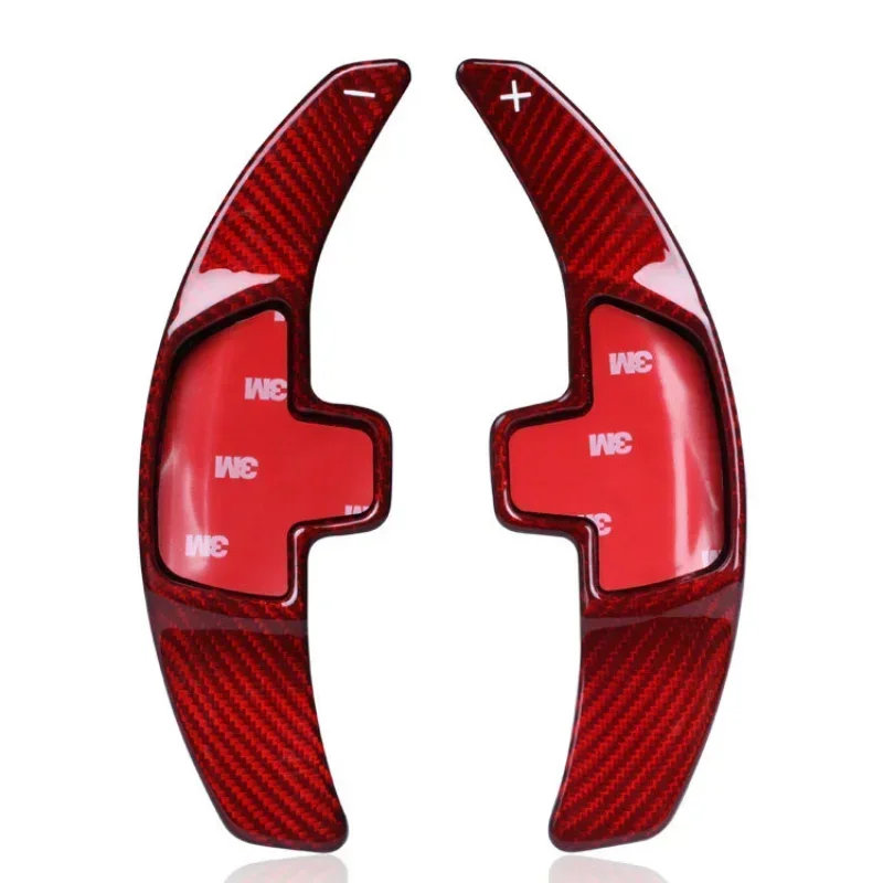 

Colored Glass Carbon Fiber Car Interior Mouldings Steering Wheel Shift Paddles for Benz C200LC260LGLCGLE S Level CLA Class