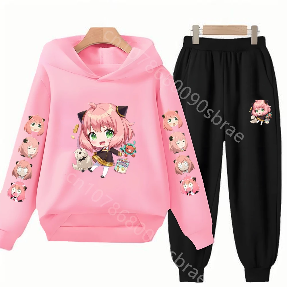 Children's Suit Hoodies Top+Bottom 3